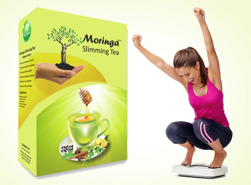 Moringa Slimming Tea product pack